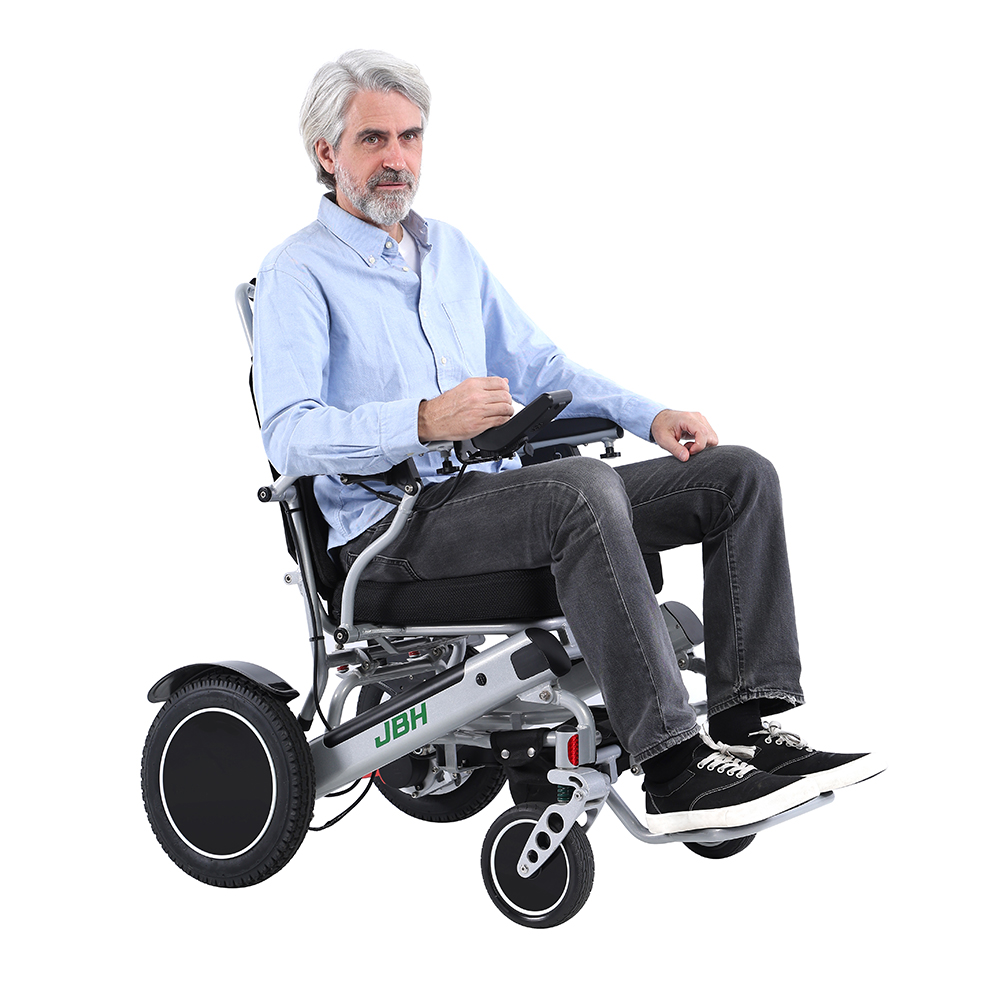 JBH Portable Electric Travel Alloy Wheelchair D11