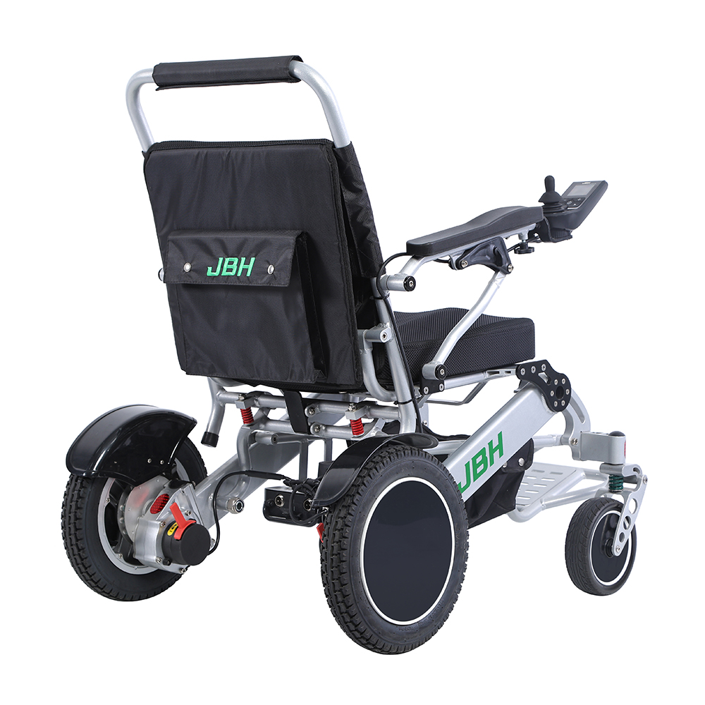 JBH Lightweight Folding Electric Powered Wheelchair D12