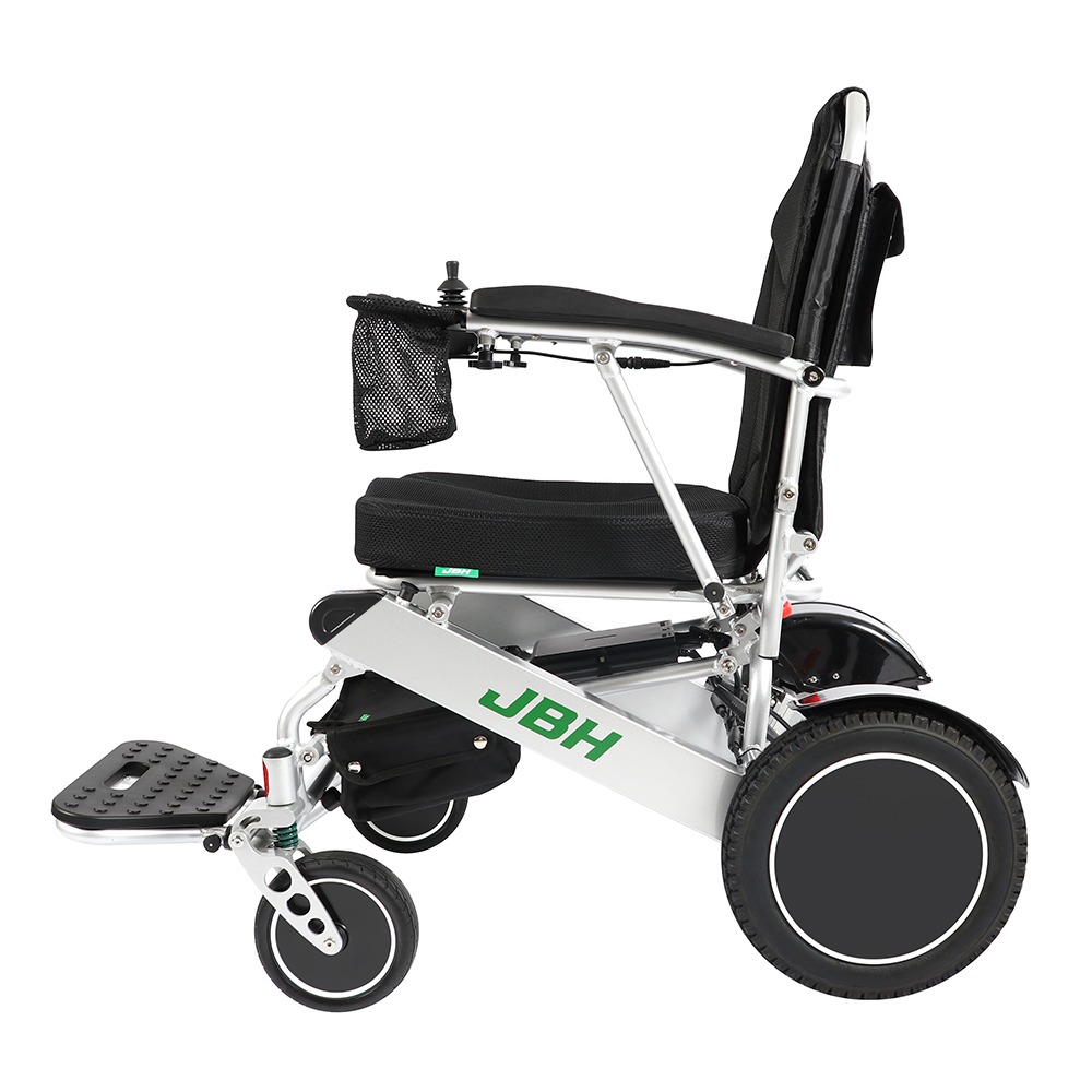JBH Shock Absorbing Foldable Alloy Wheelchair D26